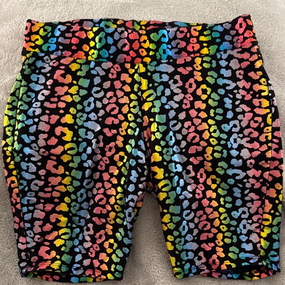 TORRID Colorful Leopard Print Shorts